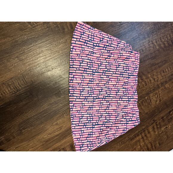 Lilly Pulitzer Madison skort mandevilla pink slathouse stripe size medium - Picture 5 of 7